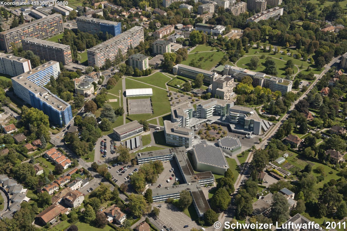 Genf / Genève: Universität (Position: 2'498'301.35, 1'119'827.93)